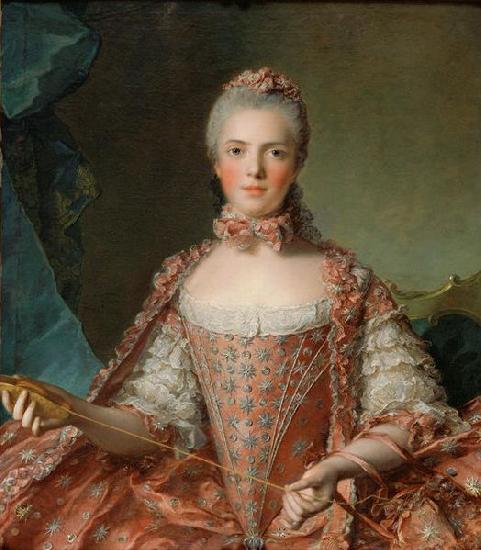 Jjean-Marc nattier Madame Adelaide de France Tying Knots France oil painting art